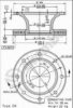 BREMBO 09.7804.10 Brake Disc